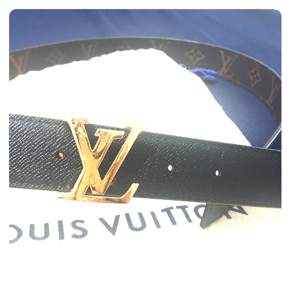 Original Louis Vuitton reversible monogram belt